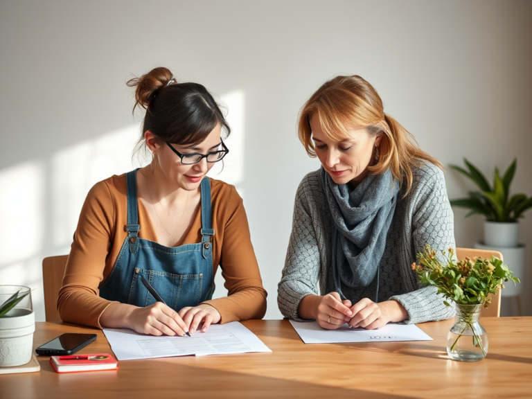 Potenziale entdecken, Stärken festigen: Ein inspirierender Karriere-Workshop für Frauen 1 250505 Header Zwei Frauen Karriereworkshop Frauen