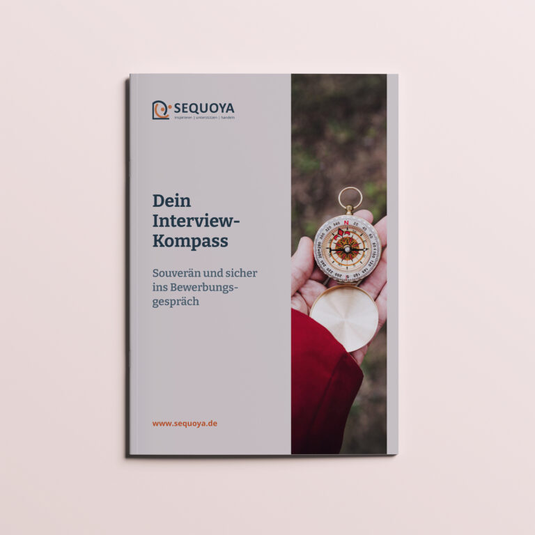 Drei Workbooks, ein Ziel: Deine erfolgreiche Bewerbung 3 SEQUOYA Workbook Interview-Kompass