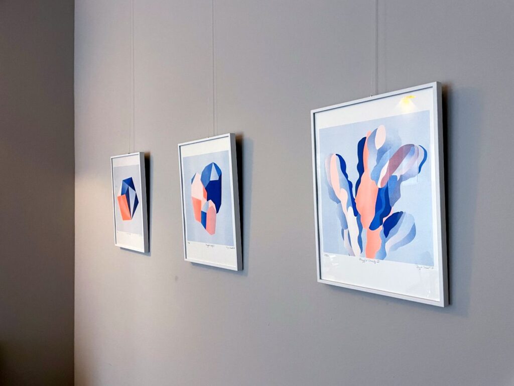 Vernissage "Pfade" mit Werken von Anja Riese und Inga Israel